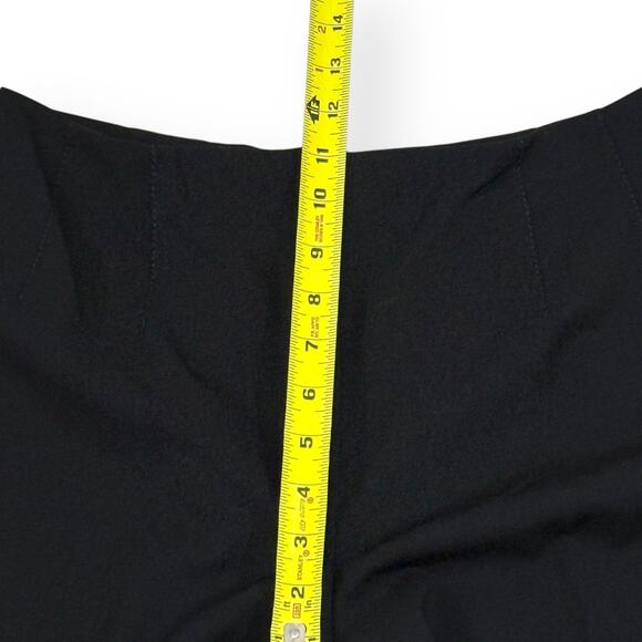 Piazza Sempione Italy Black Wool Marilyn Wide Leg Women 46 IT/US Size 10 Pants - Picture 8 of 10